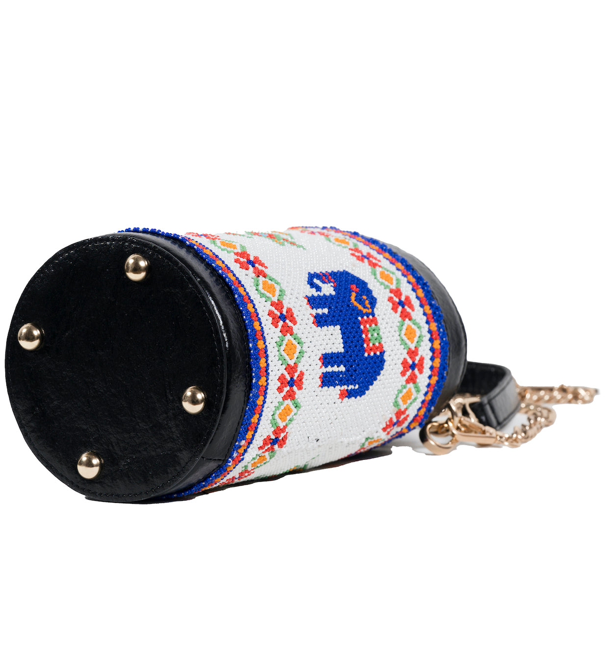 vistara elephant beadwork bag - Pusaaka