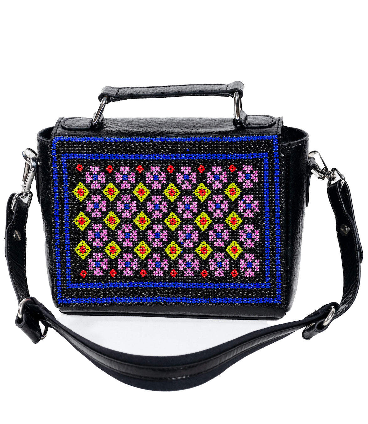 dhara midnight beadwork purse - Pusaaka