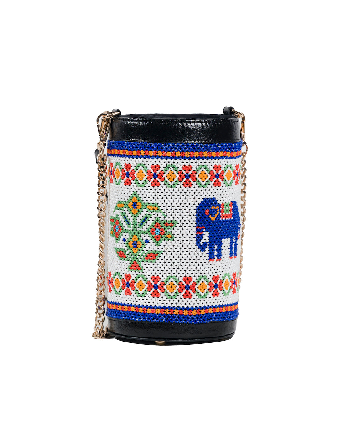 vistara elephant beadwork bag - Pusaaka