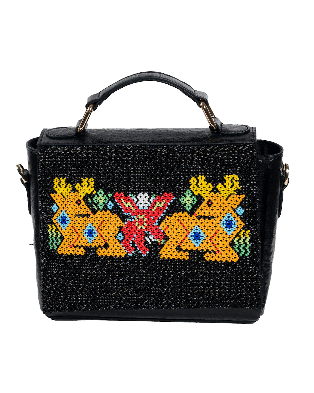 dhara jungle beadwork purse - Pusaaka