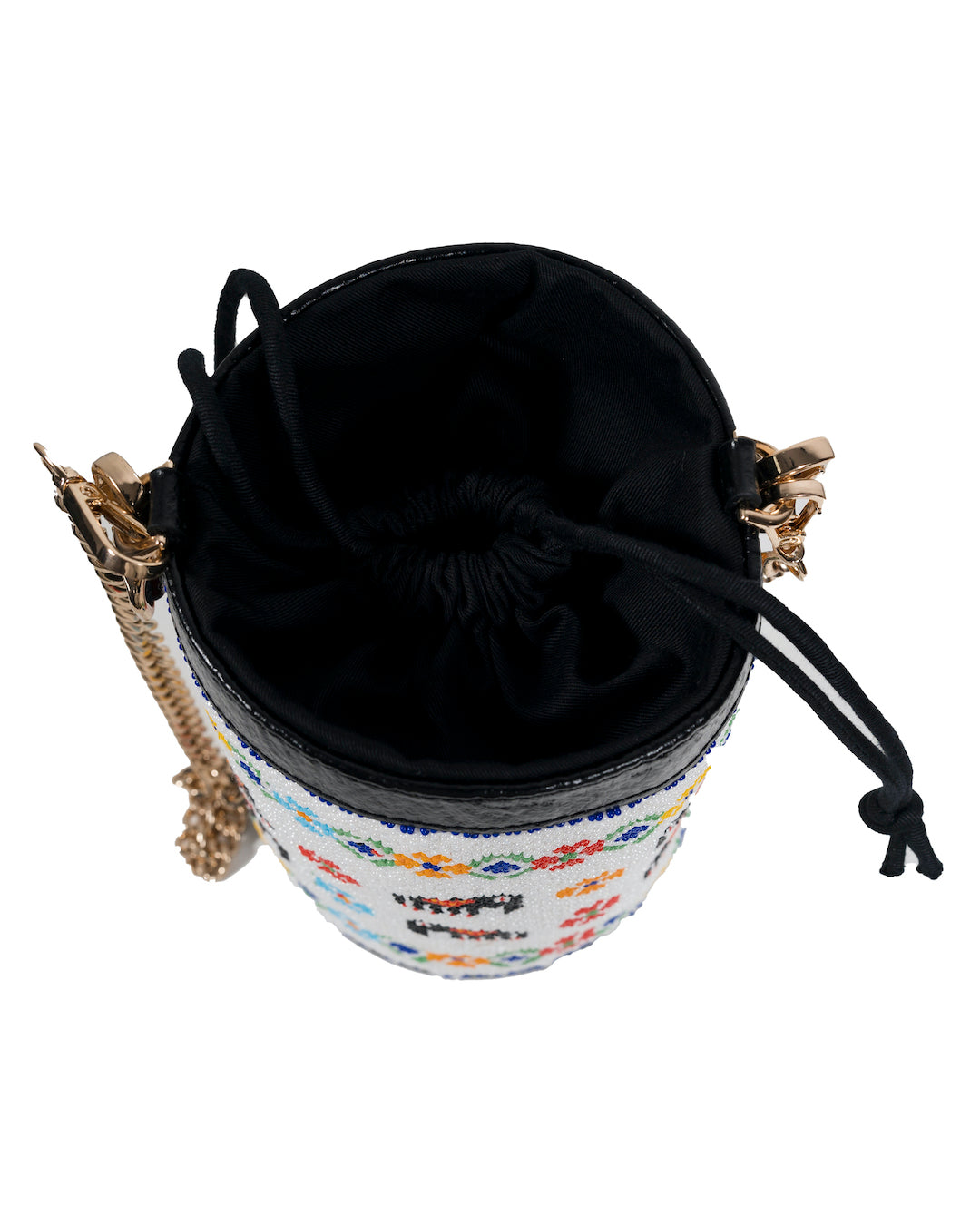 vistara elephant parade beadwork bag - Pusaaka