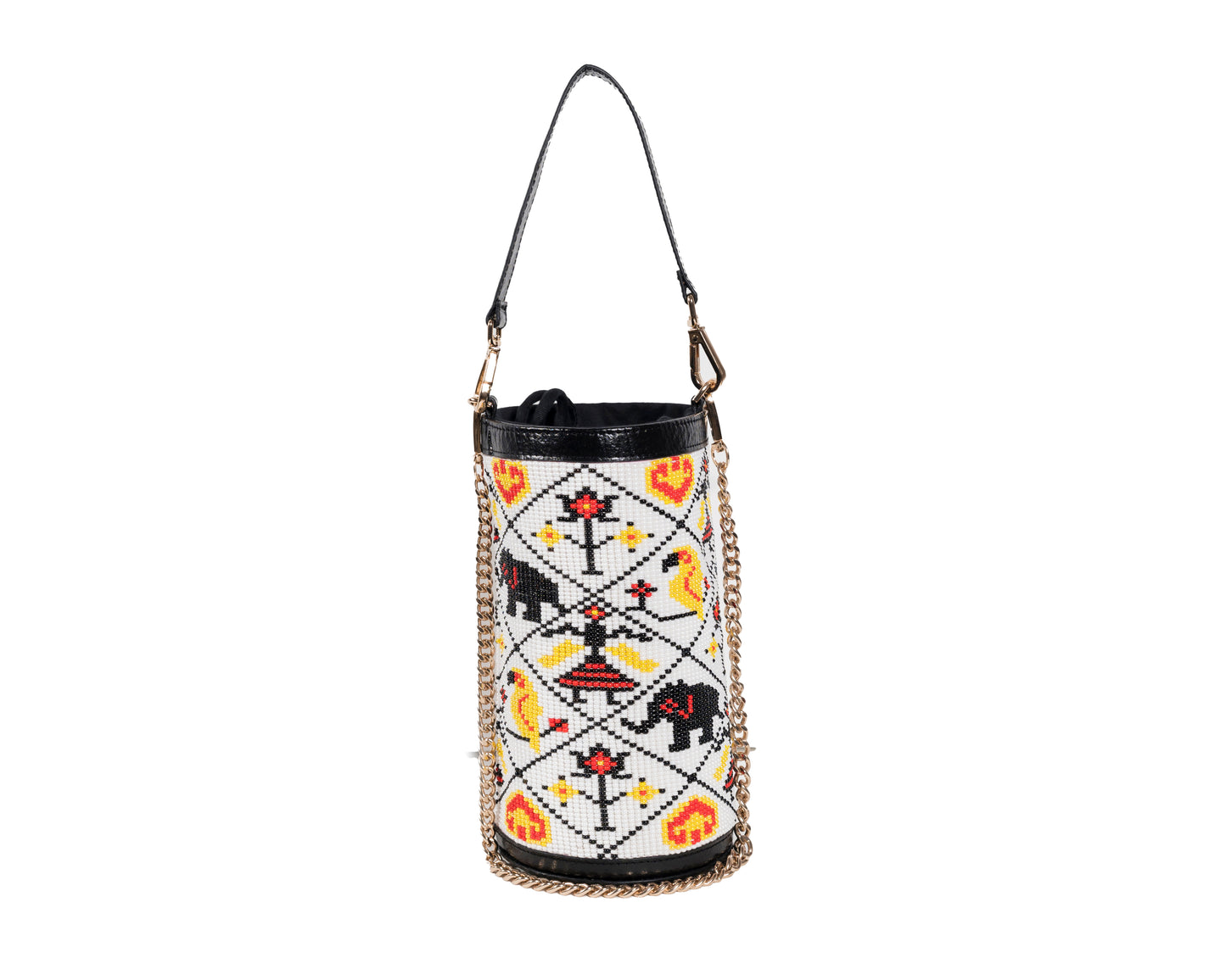 amara patola bucket bag