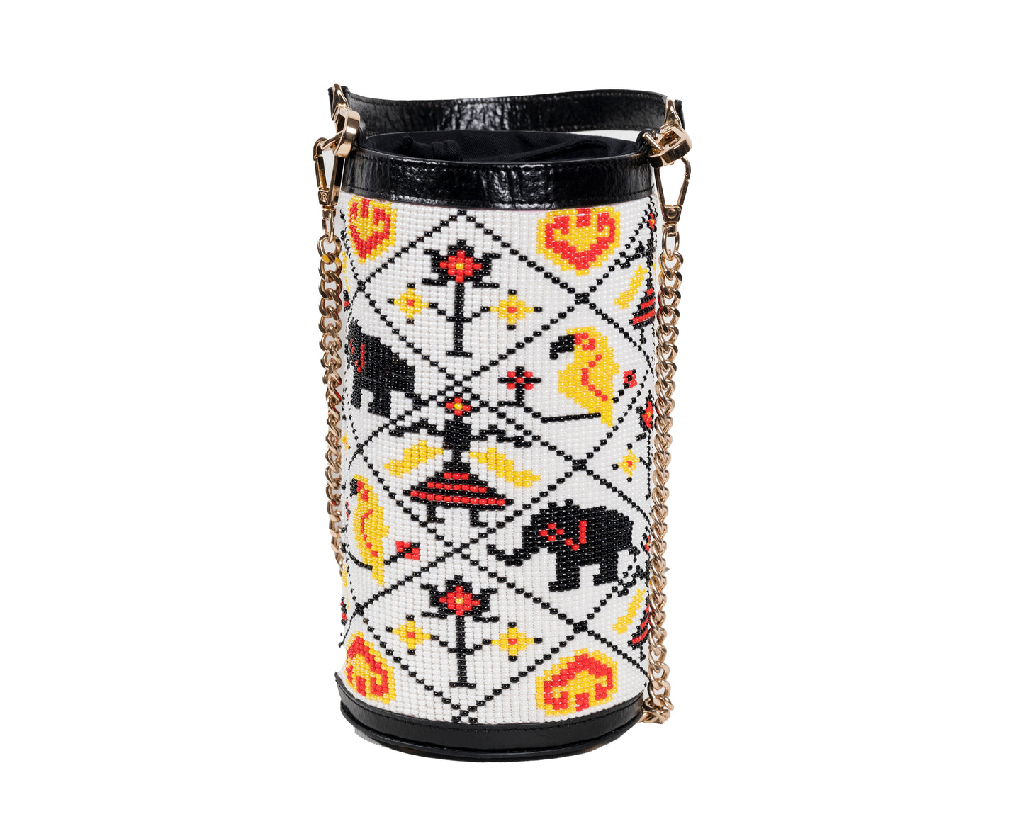 amara patola bucket bag