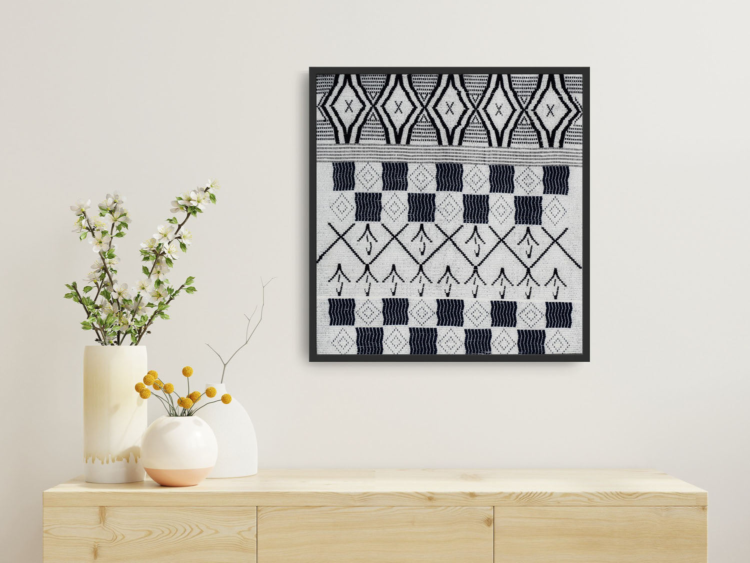 wall art – naga weaving