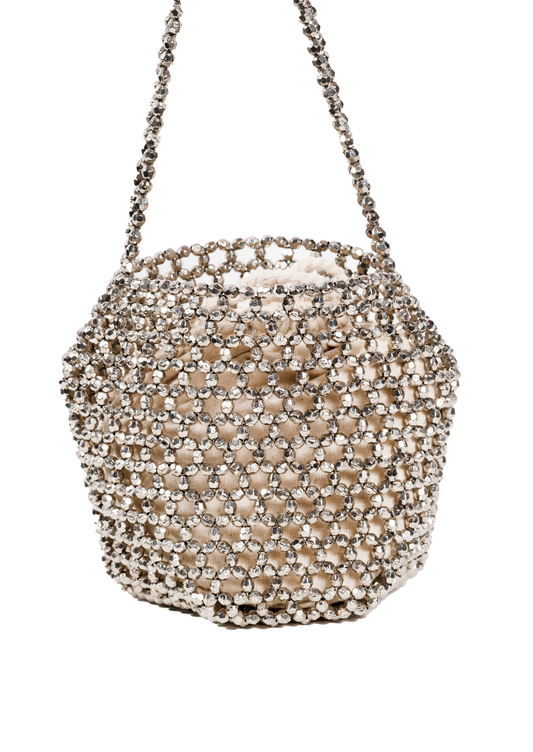 whimsy evening beaded bag