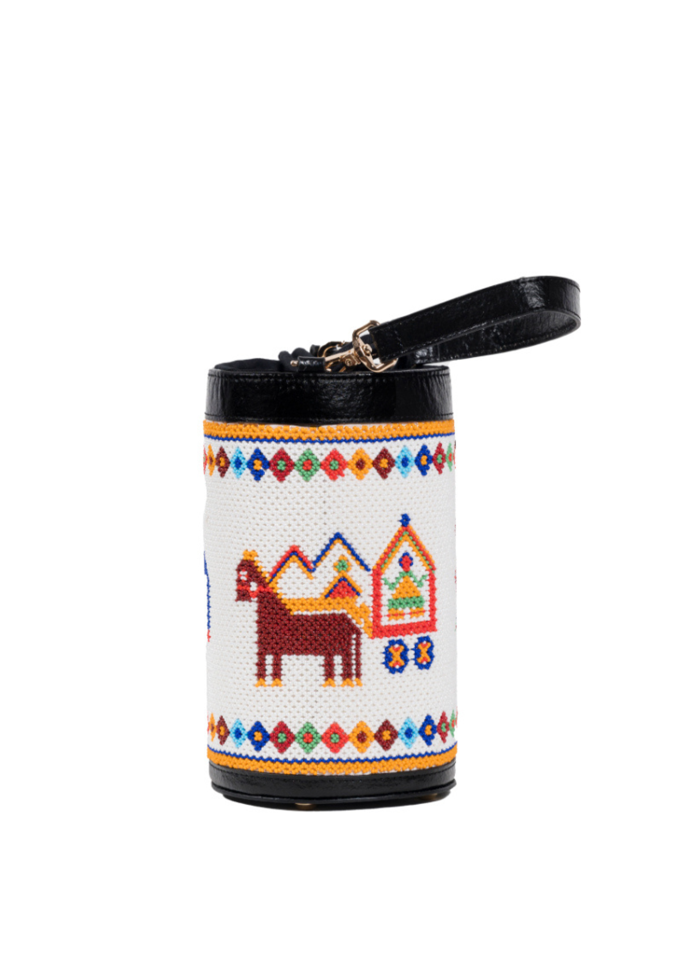 vistara parade beadwork bag