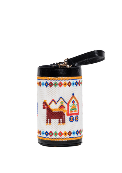 vistara parade beadwork bag