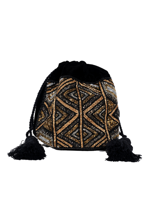 geoglow beaded bag